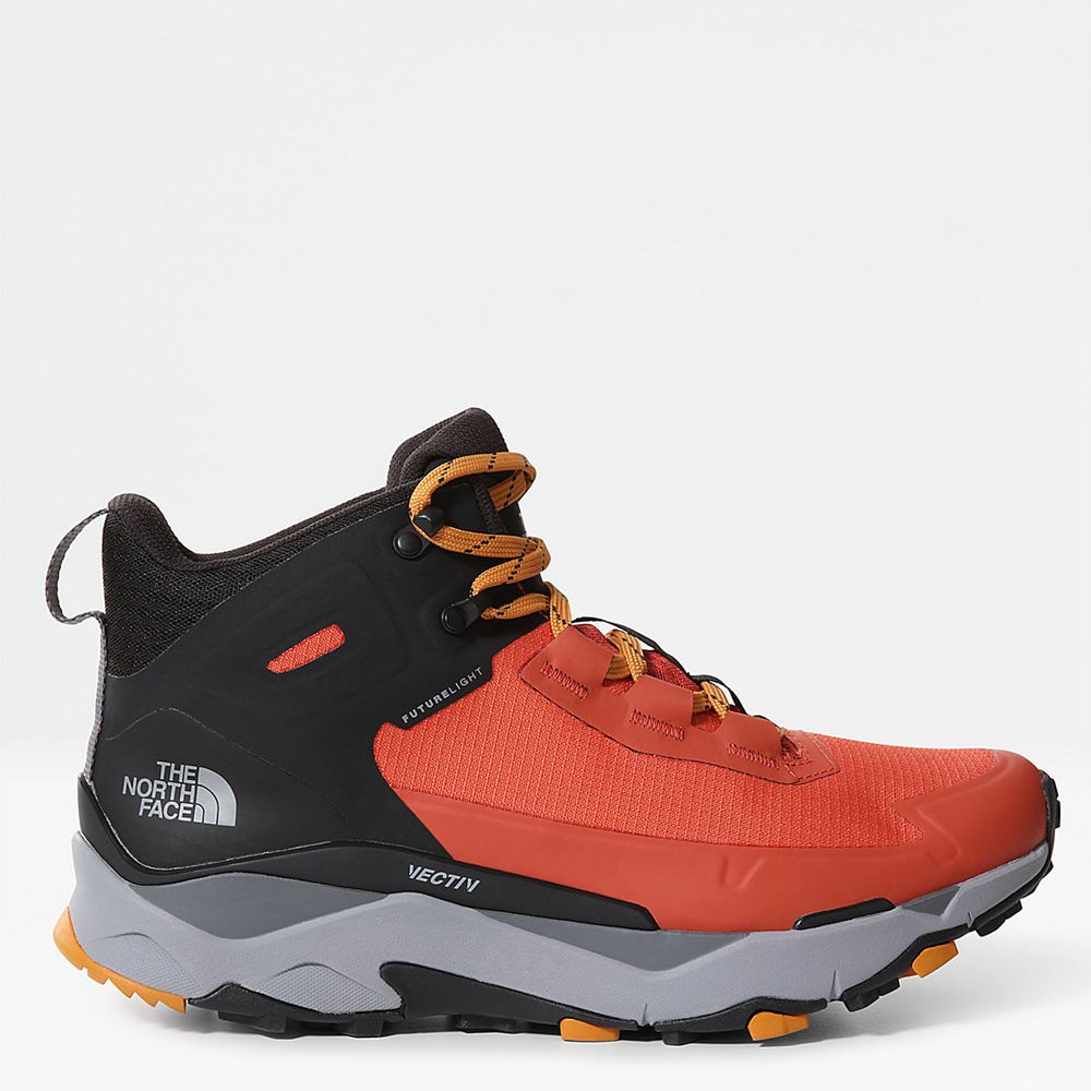 The North Face Hiking Boots Mens Australia - The North Face Vectiv Exploris Futurelight™ Orange / Bl